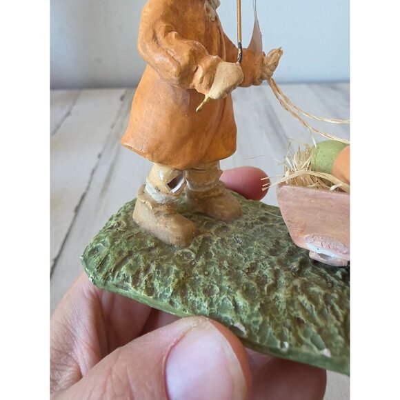 Vintage bruce Elsass Bethany Lowe chick cart Easter parade AS IS figurine statue - Picture 7 of 9